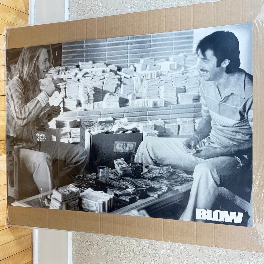 Blow Counting Cash Movie Poster 24" x 36"